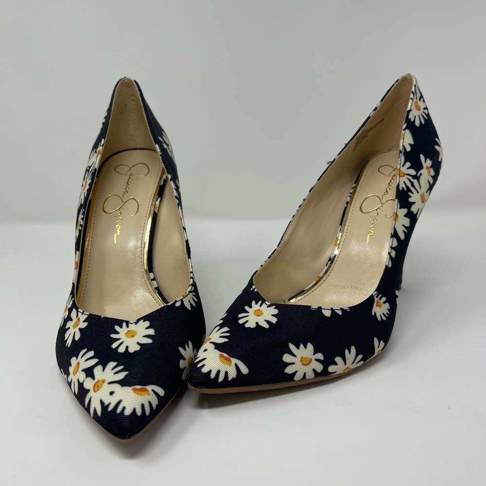 Jessica Simpson Floral Heels 🌼
